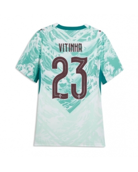 Billige Fotballdrakt Portugal Vitinha #23 Replika Bortedrakt Dame VM 2026 Kortermet Billige Fotballdrakt Portugal Vitinha #23 Replika Bortedrakt Dame VM 2026 Kortermet